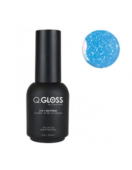 Lakier hybrydowy Christrio Q.Gloss 3 in 1 Gel Polish 15 ml – nr 85