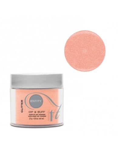Puder Entity Dip&amp;Buff Acrylic Dip Powder 23g - Sweet As A Peach