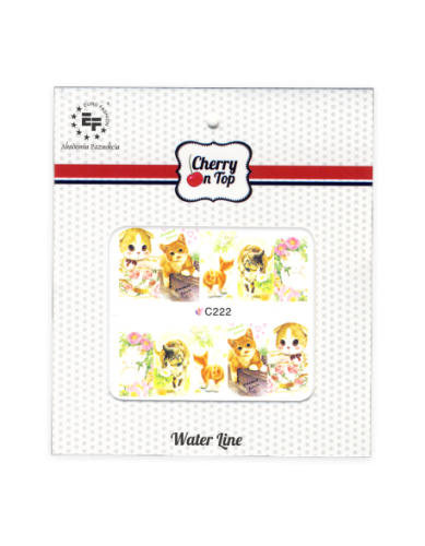 Naklejki wodne Water Stickers - C-222