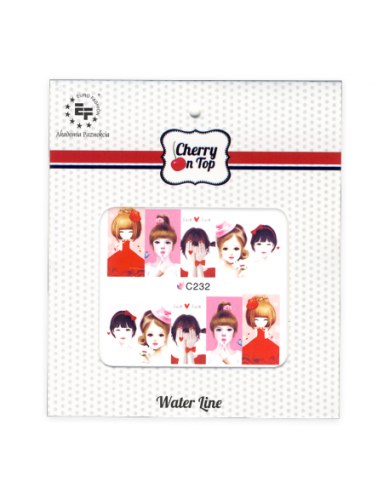 Naklejki wodne Water Stickers - C-232