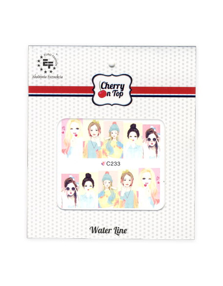 Naklejki wodne Water Stickers - C-233