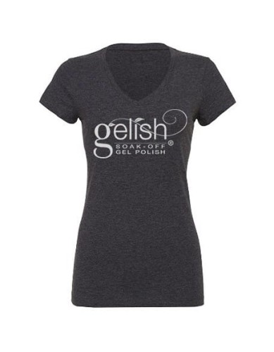 Gelish Koszulka damska Ladies T-Shirt Grey