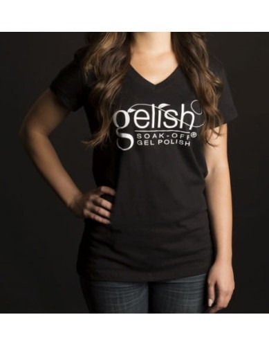 Gelish Koszulka damska Ladies T-Shirt Black