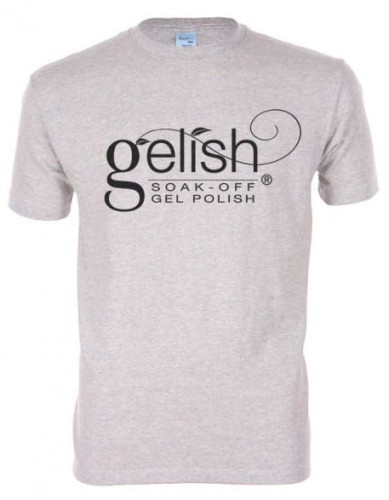 Gelish Koszulka męska Men's T-Shirt Light Grey