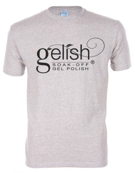 Gelish Koszulka męska Men's T-Shirt Light Grey