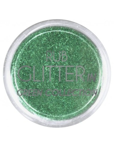 Brokat Rub Glitter in Green Collection - 1