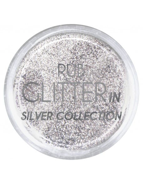 Brokat Rub Glitter in Silver Collection - 1