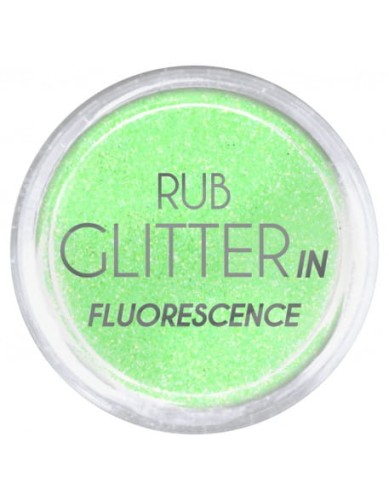 Brokat Rub Glitter in Fluorescence - 1