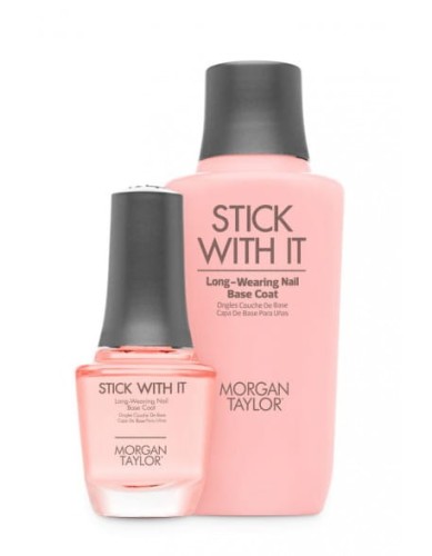 Baza Morgan Taylor Stick with It Nail Base Coat 15ml + Dopełnienie 120ml