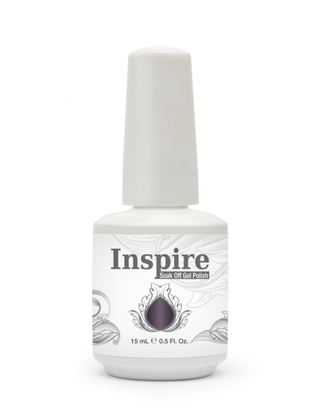 Żel Inspire Soak Off Gel Polish 15ml Midnight Whispers Collection - Gray Clouds