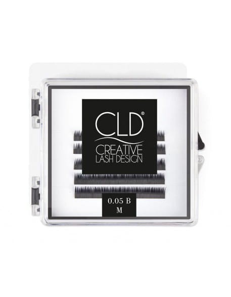 Rzęsy jedwabne CLD Silk Lashes Mini Mix Curl B - 0,05mm