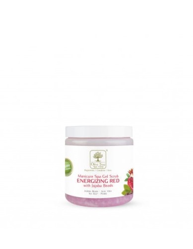 Peeling żelowy Olive Tree Spa Clinic Gel Scrub Energizing Red 200g