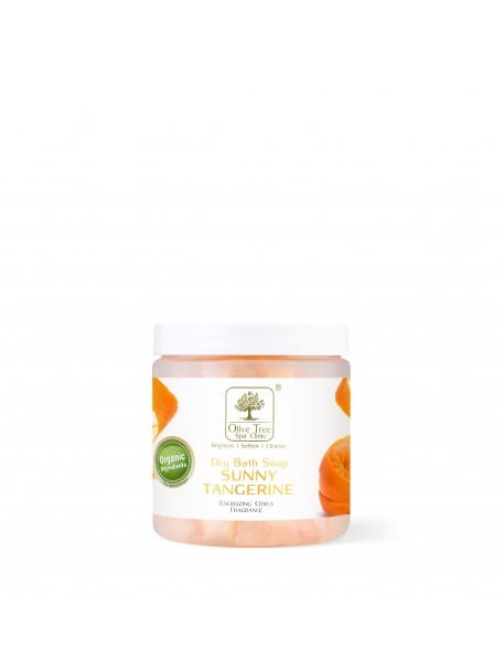Płatki Olive Tree Spa Clinic Dry Bath Soap Sunny Tangerine 140ml