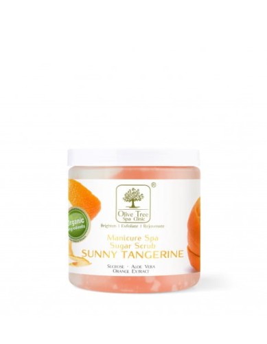 Peeling cukrowy Olive Tree Spa Clinic Sugar Sunny Tangerine 400g