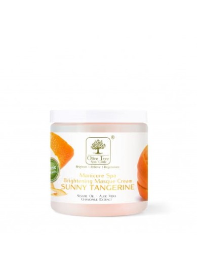 Maska Olive Tree Spa Clinic Brightening Masque Cream Sunny Tangerine 400g
