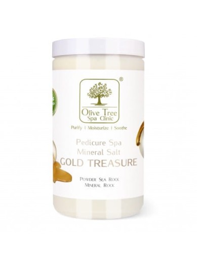 Sól Olive Tree Spa Clinic Mineral Spa Salt Gold Treasure 1100g