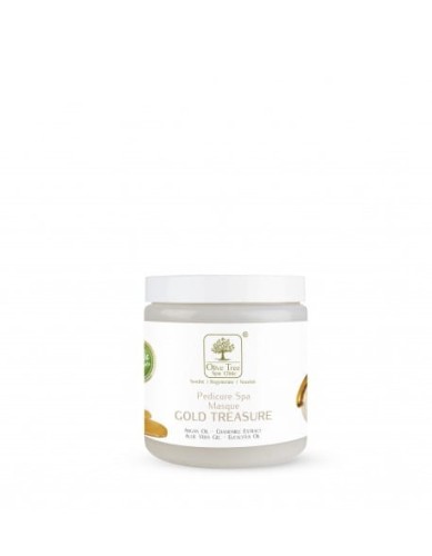 Maska z glinką kaolinową Olive Tree Spa Clinic Masque Gold Treasure 200g
