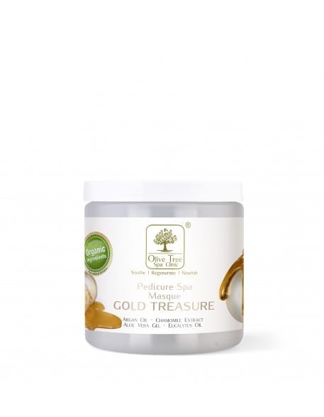 Maska z glinką kaolinową Olive Tree Spa Clinic Masque Gold Treasure 400g
