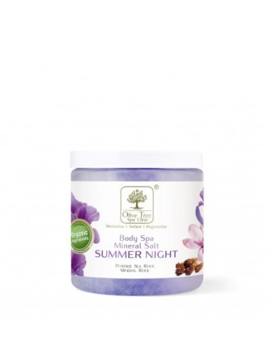 Sól Olive Tree Spa Clinic Body Spa Mineral Salt Summer Night - 500g