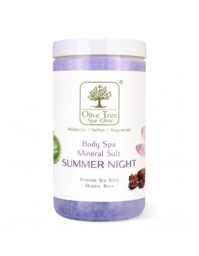 Sól Olive Tree Spa Clinic Body Spa Mineral Salt Summer Night - 1100g