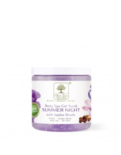 Żelowy Peeling Olive Tree Spa Clinic Body Spa Gel Scrub Summer Night 400g