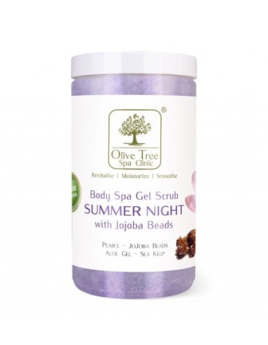 Żelowy Peeling Olive Tree Spa Clinic Body Spa Gel Scrub Summer Night 800g