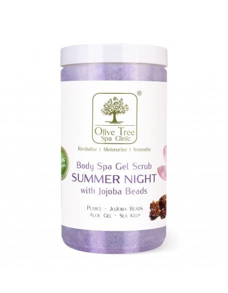 Żelowy Peeling Olive Tree Spa Clinic Body Spa Gel Scrub Summer Night 800g