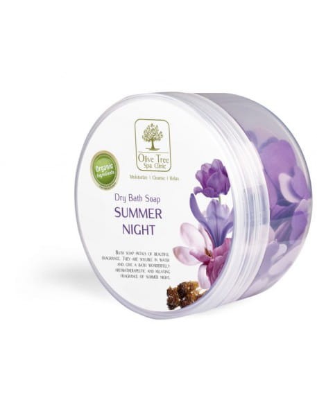 Płatki Olive Tree Spa Clinic Body Spa Dry Bath Soap Summer Night 290ml