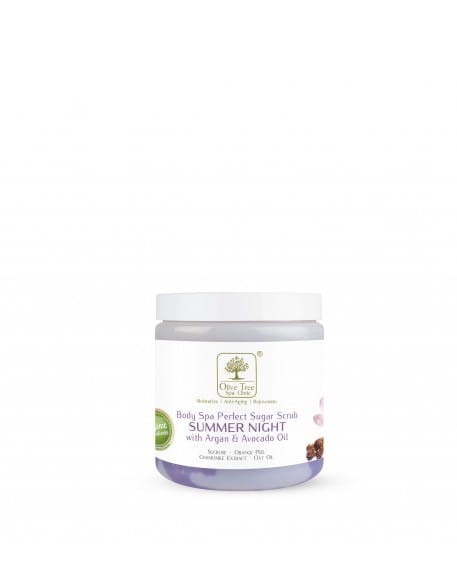 Peeling cukrowy Olive Tree Spa Clinic Body Spa Perfect Sugar Scrub Summer Night 250g
