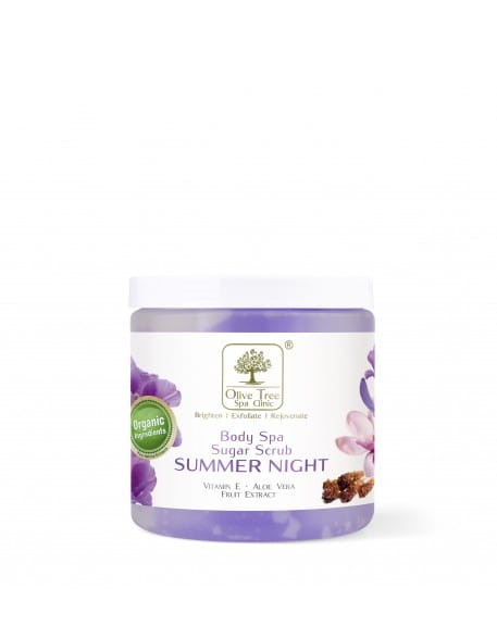 Peeling cukrowy Olive Tree Spa Clinic Body Spa Perfect Sugar Scrub Summer Night 450g