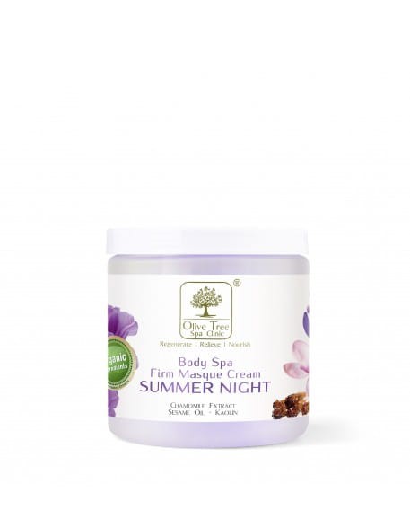 Maska Olive Tree Spa Clinic Body Spa Firm Masque Cream Summer Night 400g