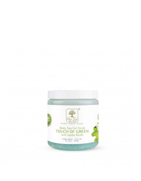 Peeling żelowy Olive Tree Spa Clinic Body Spa Gel Scrub Touch of Green 200g
