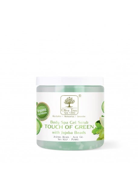 Peeling żelowy Olive Tree Spa Clinic Body Spa Gel Scrub Touch of Green 400g