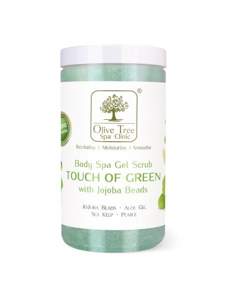 Peeling żelowy Olive Tree Spa Clinic Body Spa Gel Scrub Touch of Green 800g