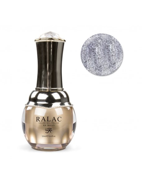 Żel RaNails RALAC Soak Off Color Gel 12ml - 368 -  Frozen Silver