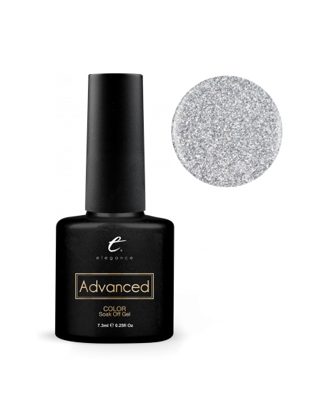 Żel Elegance Advanced Soak Off Gel 7,3ml - Silver Glitter - 260