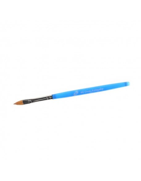 Pędzelek EFexclusive Acrylic Brush Oval Kolinsky no. 6