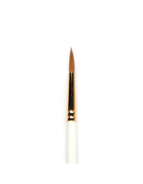 Pędzelek RaNails Acrylic Brush Round Kolinsky no. 6