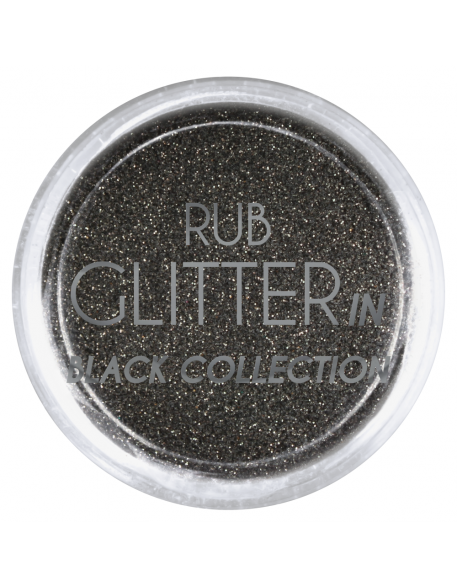 Brokat Rub Glitter In - Black 5