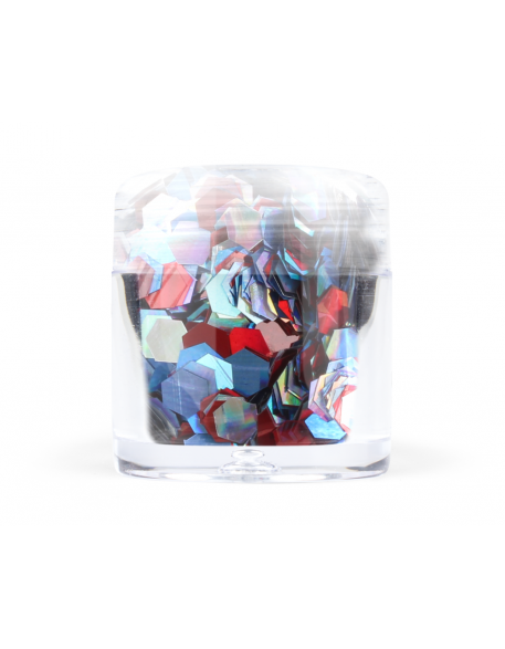 Brokat Rub Glitter In - Confetti Hexagon 6