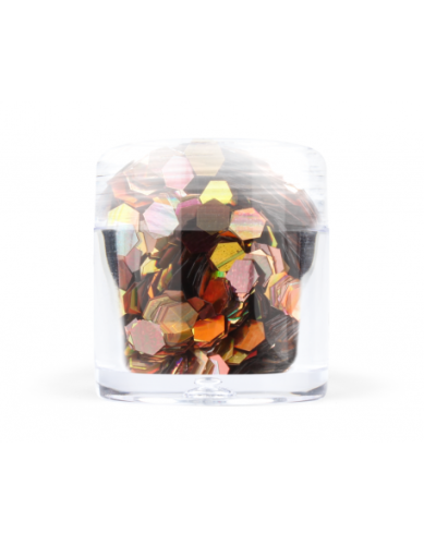 Brokat Rub Glitter In - Confetti Hexagon 1