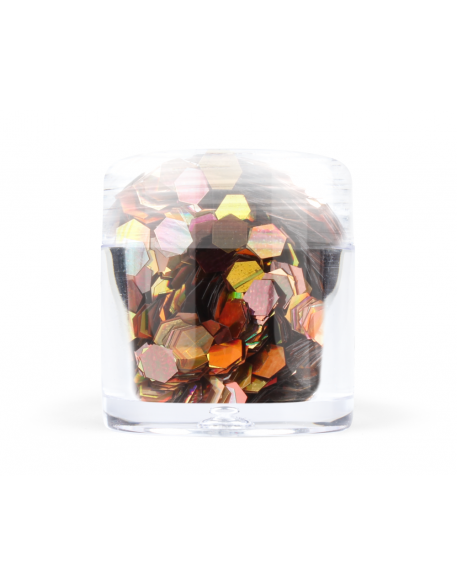 Brokat Rub Glitter In - Confetti Hexagon 1