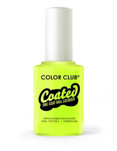 Lakier Color Club kolekcja Coated One Coat 15ml - One-step Yellin' Yellow