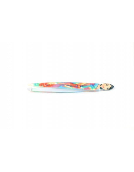 Pęseta prosta Slanted Eyebrow Tweezers - kolorowa