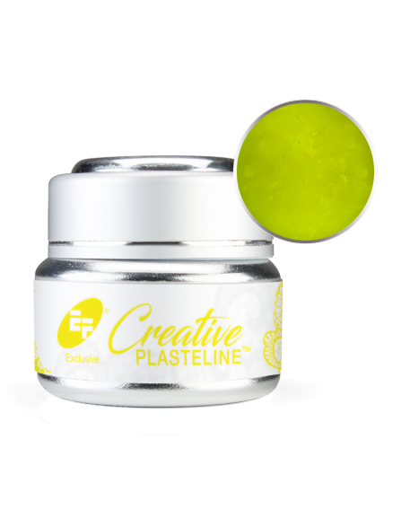 Plastelina do zdobień EFexclusive Creative Plasteline 5g - Neon Yellow