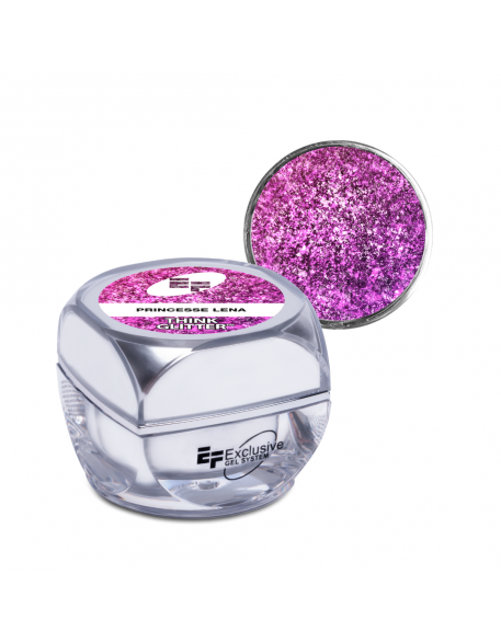 Żel brokatowy EFexclusive Think Glitter UV/LED Gel 5g - Princesse Lena