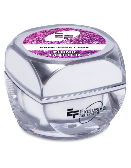 Żel brokatowy EFexclusive Think Glitter UV/LED Gel 5g - Princesse Lena