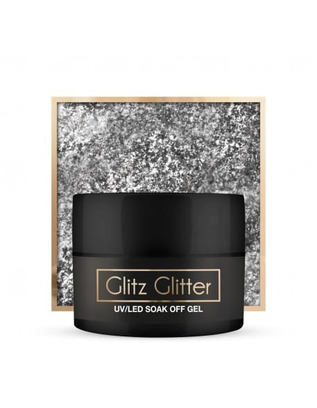 Żel brokatowy Elegance Glitz Glitter UV/LED Gel 5g - Glitter Is Enough