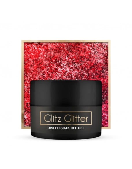 Żel brokatowy Elegance Glitz Glitter UV/LED Gel 5g - Love The Glitter