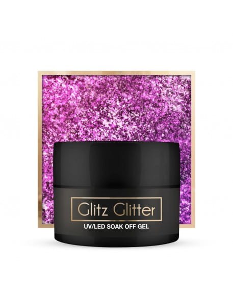 Żel brokatowy Elegance Glitz Glitter UV/LED Gel 5g - Once Upon A Time